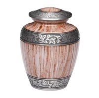 Mini urne funéraire de style européen pour adultes, pour cendres de crémation, construction métallique durable, fermeture sécurisée, stockage de cendres personnalisable