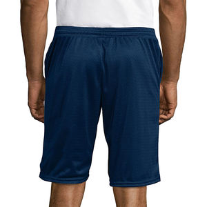 Shorts de course pour hommes Navy Cooling pour l'été, shorts de basketball taille haute, séchage rapide, maille respirante, coque légère - Product Image 2