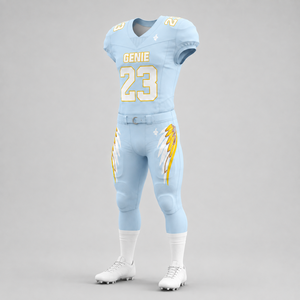 Uniforme de Fútbol Americano Transpirable para Equipos Deportivos con Marca Personalizada, Directo de Fábrica, el Más Vendido - Product Image 6