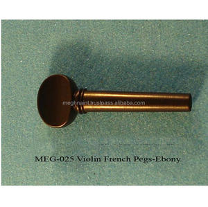 Chevilles de réglage à friction lisse en ébène pour basson, pour la restauration et la fabrication d'instruments, Meghna International MEG-O25 - Product Image 4