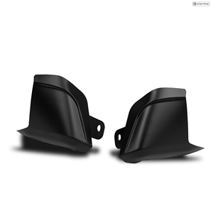 AJ LIGHT DESIGN Cygnus Gryphus 7.ª Generación, Cubierta de la Carenatura del Indicador de Señal de Giro Delantero, Negro Brillante, Accesorio para Kits de Carrocería de Scooter - Product Image 1