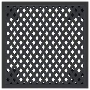 Tavolo da Giardino Compatto e Resistente in Acciaio Antracite per Esterni - Product Image 4