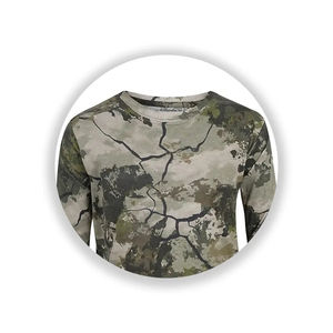 Camiseta de Manga Larga Personalizada de Alta Calidad 100% Algodón, Estilo Hip Hop, para Caza, Moda Urbana - Product Image 3