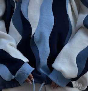 Design très demandé 100% Polyester French Terry Impression personnalisée sur le devant Décontracté Ample Anti-rétrécissement Anti-plis Imperméable - Product Image 3