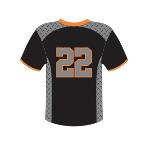 Custom <b>Men</b>’s Youth Lacrosse Jersey Sublimated <b>V</b>-<b>Neck</b> Practice Wear Breathable Lightweight Team Uniforms Lacrosse Training Wears - Product Image 3