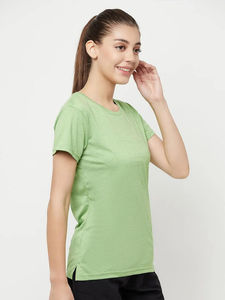 T-shirt pour femmes à la mode, vente en gros, haute qualité, sur mesure, ajusté, confortable, léger, t-shirt parfait - Product Image 2