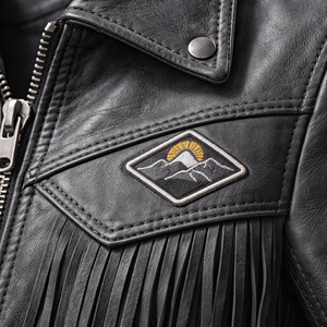 Wholesale Custom Premium <b>Vintage</b> Fringe <b>Leather</b> <b>Jacket</b> for <b>Women</b> - Direct Manufacturer & OEM Supplier - Product Image 4