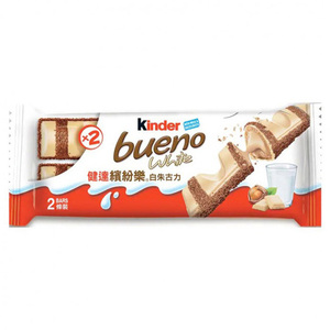 Chocolate Blanco Kinderr Bueno para Exportación al por Mayor, Chocolate Blanco Barato de 43g, Barquillo Cremoso, Snack Muy Económico al por Mayor - Product Image 6