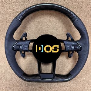 Volant sport en cuir de haute qualité personnalisable, compatible avec les séries <span class=keywords><strong>Audi</strong></span> A1/A3/A4/A5/A6/A7/<span class=keywords><strong>RS</strong></span>/Q5/Q7/Q3/Q8 - Product Image 6