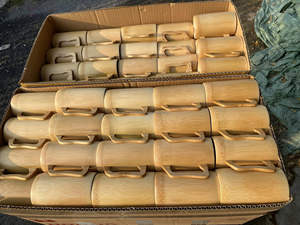 Tasse naturelle durable et élégante en bambou disponible pour des occasions spéciales-LOTUS BLEU du Vietnam - Product Image 3