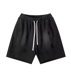 Nouvelle Arrivée Short de Sport Décontracté pour Homme en Coton Uni, Anti-Plis, Respirant, avec Cordon de Serrage, en Molleton Bouclette, Service OEM Écologique - Product Image 2