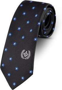 Corbata de seda tejida para hombre, estilo masónico, para Past Masters y Francmasones, de la colección de insignias masónicas. - Product Image 5