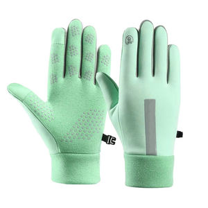 Gants de ski chauds antidérapants pour l'hiver, pour femmes et hommes, gants de cyclisme épaissis pour l'extérieur, compatibles avec les écrans tactiles, gants de conduite antidérapants - Product Image 1