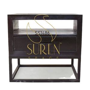 ลิ้นชักเดี่ยวไม้จริงสไตล์อินเดียสำหรับห้องนอนข้างเตียงเฟอร์นิเจอร์บ้านห้องนั่งเล่นห้องรับประทานอาหารห้องน้ำในโรงพยาบาล - Product Image 2