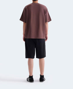 Camiseta de Algodón Lisa de 180 g/m² para Hombre, Talla Grande, Personalizada con Logotipo Estampado, Manga Corta, Venta al por Mayor - Product Image 2