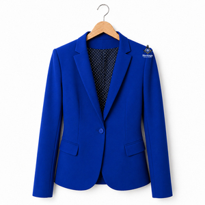 Abrigo con Logotipo Bordado Personalizado, Ropa Masónica Herencia Griega, para Mujeres, Hermandades y Fraternidades, Manga Larga, Un Solo Botón - Product Image 2
