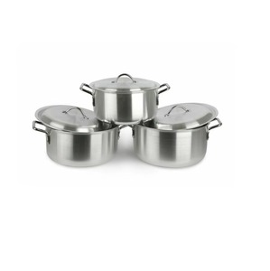 Tapa de Acero Premium Hecha a Mano para Cacerola, Calentador de Alimentos de Lujo en Acero Plateado para Uso Doméstico y en Restaurantes - Product Image 2