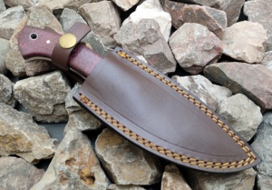 Couteau d'extérieur durable avec une poignée confortable et une lame en acier inoxydable pour le camping, la survie et les activités de plein air - Product Image 4