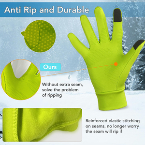 Best Quality Running Gloves Outdoor Sports Wear With Custom Logo Design Print Packing Running Gloves Anti <b>Slip</b> Riding Gloves - Product Image 2