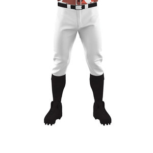 Custom Solid Color Blocked Baseball Uniform Kit Men's Short Sleeve Sublimation Transfer Printed Polyester Moisture Wicking Front - Product Image 6