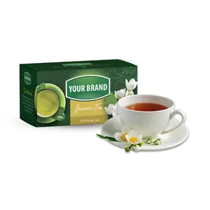 Vietnam Top Manufacturer Herbal Tea Bag Custom Design Organic Tea Double Chamber Bag Tea Box Packaging