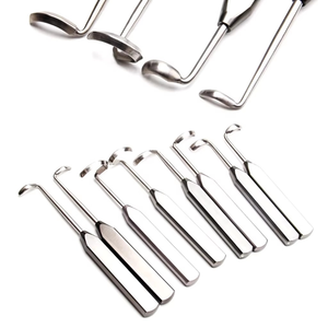 Raspador periostal Doyen premium de 17 cm, curvo, derecho/izquierdo, de acero inoxidable, elevador de costilla costal, herramientas quirúrgicas ortopédicas CE - Product Image 2