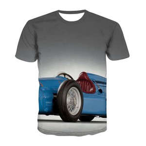 Camisetas de poliéster/algodón transpirables de secado rápido con cuello redondo, color liso, personalizadas para campaña electoral, corte regular para hombre - Product Image 6