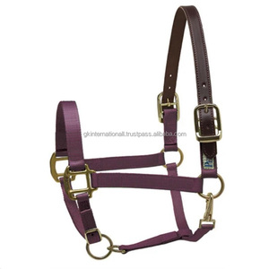 Produits équestres en nylon durable, collier de tête de cheval confortable, bride, protège-tête, licou, halter équestre - Product Image 3