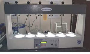 Aparato de Prueba de Floculación con 6 Frascos, Control de Velocidad Variable, Equipo de Laboratorio para Tratamiento de Agua, Mezcla Uniforme, Prueba de Coagulación - Product Image 3