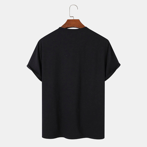 Camiseta Deportiva Ajustada para Hombre, Marca Personalizada, Nuevo Diseño, Ropa Masculina, Camiseta de Manga Corta Lisa para Uso Casual - Product Image 2