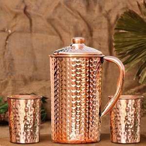 Copper <b>jug</b> Pure copper <b>jug</b> Handmade copper <b>jug</b> Hammered copper <b>jug</b> Copper water <b>jug</b> Ayurvedic copper <b>jug</b> Indian copper <b>jug</b> - Product Image 2