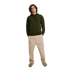 Custom Men's <b>Fleece</b> Hoodie Thick <b>Warm</b> <b>Fleece</b> Sweatshirt Screen Printed Hoodies Customizable Pullover Hoodie for Men Thermal - Product Image 2