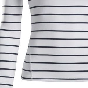 Camisa de Golf de Manga Larga a Rayas Blancas y Azul Marino para Mujer, Top Deportivo de Alto Rendimiento, Ropa Casual para Entrenamiento al Aire Libre, Ropa Deportiva para Golf - Product Image 6