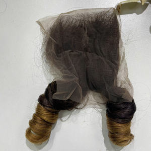 LINU RI415 Cheveux vierges bruts vietnamiens de qualité supérieure, boucles rebondissantes rapides pour couleur brune, tissage double trame soyeux à la machine 100g - Product Image 3