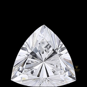 Diamant rare cultivé en laboratoire, véritable, 1.00 / 2.00 / 3.00 CT, taille triangle, couleur D, pureté VVS2, pierre brute polie à la main, certifié IGI - Product Image 1