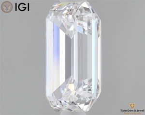 Etically 1,50 Carat Emerald Cut Diamond Lab Grown CVD D Color VS1 Clarity 7,36 MM IGI Certified Perfect para joyería nupcial - Product Image 5