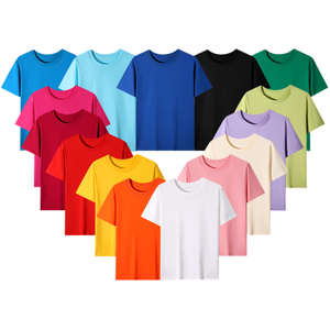 เสื้อยืดคอกลมผ้าฝ้ายถักน้ำหนัก 220 กรัม ทรงปกติสำหรับผู้ชาย ขายส่ง เสื้อเปล่าเนื้อหนา แห้งเร็ว ระบายอากาศได้ดี พร้อมสกรีนลาย - Product Image 6