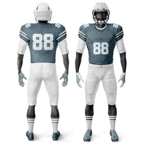 Créez Votre Propre Design : Ensemble Complet de Tenues de Sport Sublimées – Uniformes de Football Américain Rembourrés en Gros - Product Image 1
