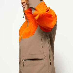 <b>Waterproof</b> Blaze Orange Hunting <b>Jacket</b> High-Visibility Outdoor Field Coat Breathable Windproof Performance Gear Men's Apparel - Product Image 4