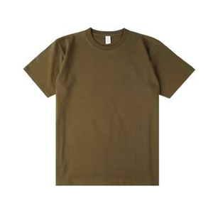 T-shirt à manches courtes pour homme A2538, col ras du cou, haute qualité, style jeune estival, 200 grammes, tissé, écologique, polyester/coton vierge - Product Image 5
