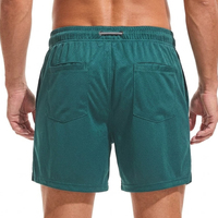 Pantalones Cortos de Malla para Hombre, Fabricación Directa de Fábrica, Precio Bajo, Nuevo Diseño 2026, Venta Caliente, Color Sólido