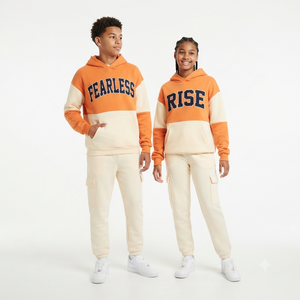 AVEN STAR INDUSTRIES Sudadera con Capucha Personalizada para Mujer y Jóvenes, de Dos Tonos, Forrada, de Felpa y Algodón, para Todas las Temporadas - Product Image 1