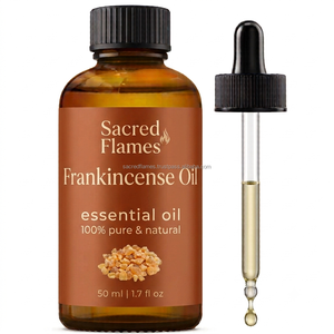 Huile Essentielle d'Encens 100% Pure et Naturelle, Marque Privée Sacred Flames, Huile d'Aromathérapie Biologique Boswellia Serrata, Fabriquée en Usine, 50ml - Product Image 4
