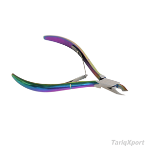 ที่ตัดหนังกำพร้าสแตนเลสแบบปากกว้าง คมกริบ ใช้งานง่าย ด้ามจับสีโรสโกลด์ สลักโลโก้ด้วยเลเซอร์ ที่ตัดเล็บมือเล็บเท้า อุปกรณ์ทำเล็บเท้า - Product Image 3