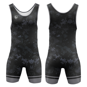 Combinaison de lutte personnalisée pour hommes, uniforme sublimé, séchage rapide, compression extensible, combinaison de lutte une pièce, OEM ODM Cus - Product Image 5