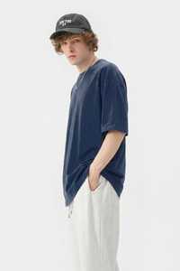 Super soldes d'été : T-shirt unisexe à manches courtes, coupe oversize, épaules tombantes, sur mesure, prix de gros pour hommes - Product Image 6