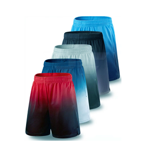 Customizable Embroidered Sporty Mens Athletic Worsted <b>Shorts</b> Breathable Quick Dry Training Gym Workout Performance Solid Hot - Product Image 1