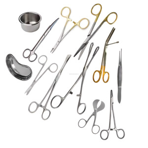 Juego de 12 Instrumentos de Acero para Práctica de Sutura en Cirugía Menor Ginecológica, Kit de Práctica de Sutura, Proveedor Mayorista de Marca Privada OEM - Product Image 2