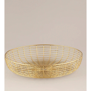 Modern Stainless Steel Metal <b>Wire</b> Fruit <b>Basket</b> <b>for</b> Kitchen Decorative Round Fruit Bowl with <b>for</b> Fresh <b>Storage</b> Home Decorative - Product Image 6