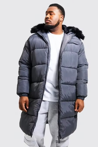 Women's Long Puffer Jacket Cow Skin Hood Breathable Winter Warm Heavyweight Autumn/Winter Season <b>Polyester</b> <b>Filled</b> Quilted Nylon - Product Image 5